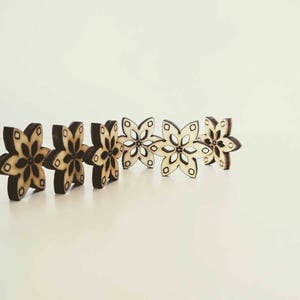 Fiore per decorazioni - 25 pz | Flower B | Tessere decorative, sagome e forme