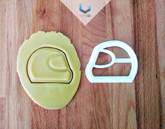 Cookie De Casque Moto Moules Pour Pate Etsy