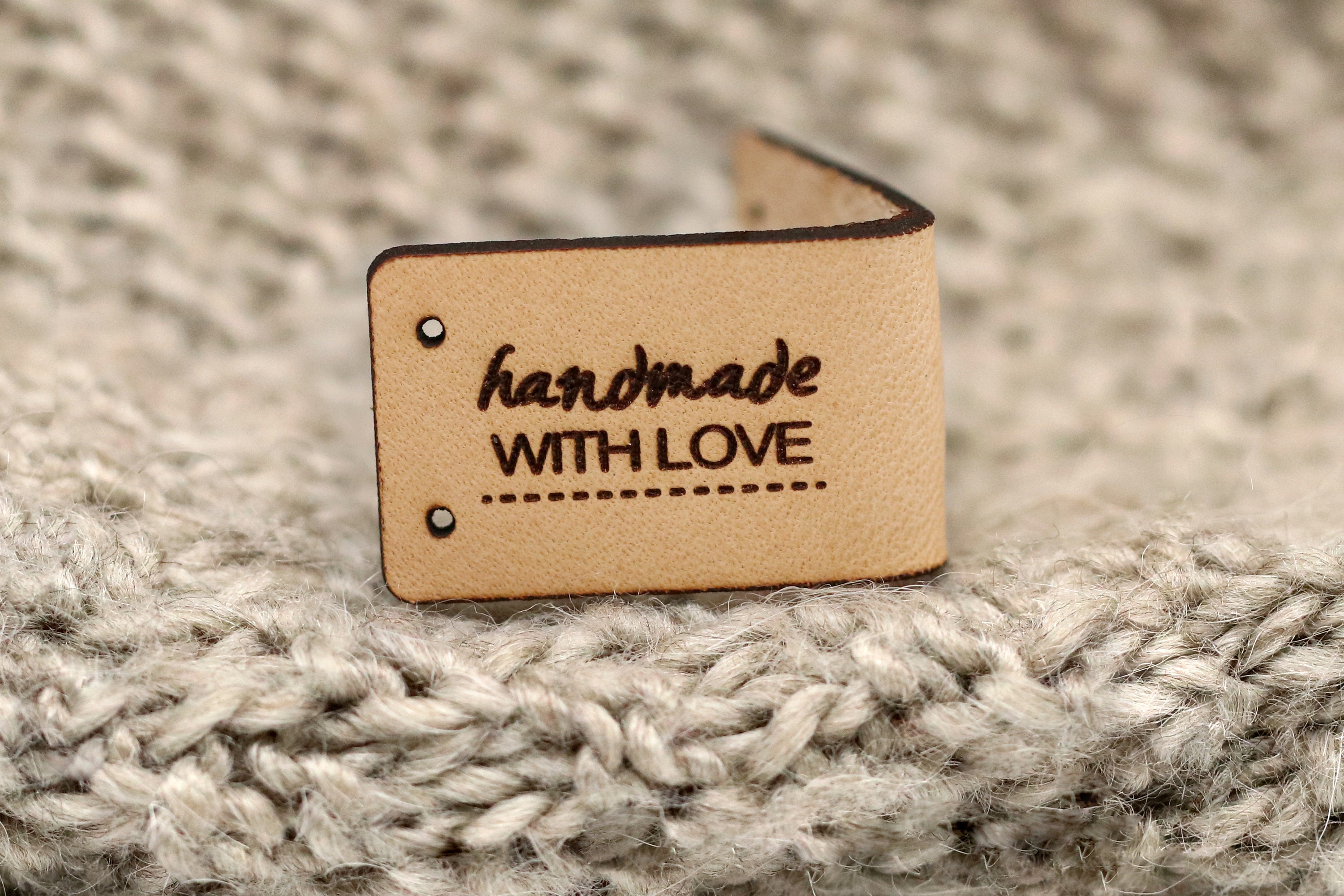  Hemobllo 400 Pcs Handmade Label Handmade with Love