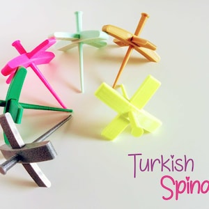 Turkish Drop Spindle | 75mm (3'') Version | customizable