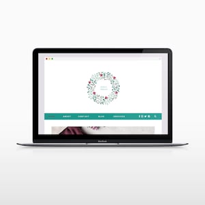 Plantilla de blogger responsiva, tema de blogger moderno, plantilla de blogger de página de inicio personalizada, entrenador femenino, tema va, fotografía - Jessica Shells