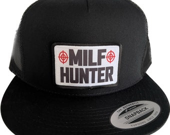 Chapeau de patch de chasseur de milf