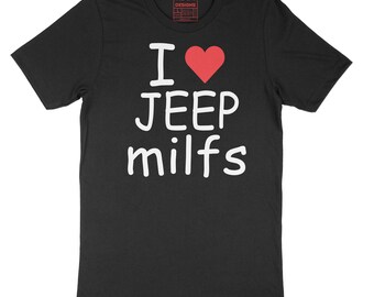 T-shirt J'aime les MILFs Jeep