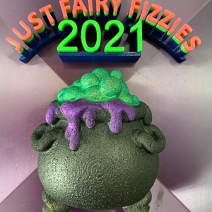 MOLD - Bubbling Witches Cauldron Plastic Bath Bomb Mold