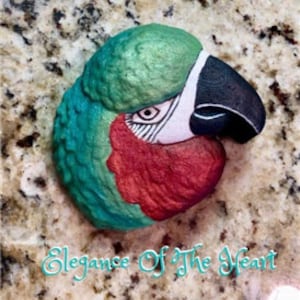 MOLD - Macaw Parrot Plastic Bomb Mold