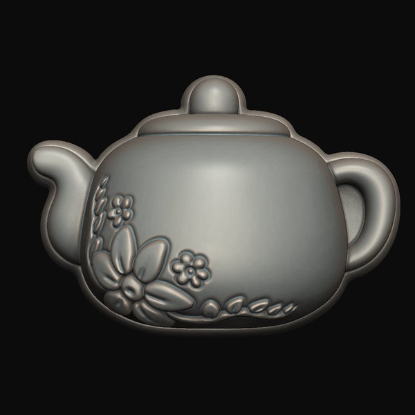 MOLD - Tea Time Adorable Tea Pot Plastic Bath Bomb Mold