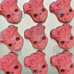 MOLD - Skull Rose Plastic Bath Bomb Mold