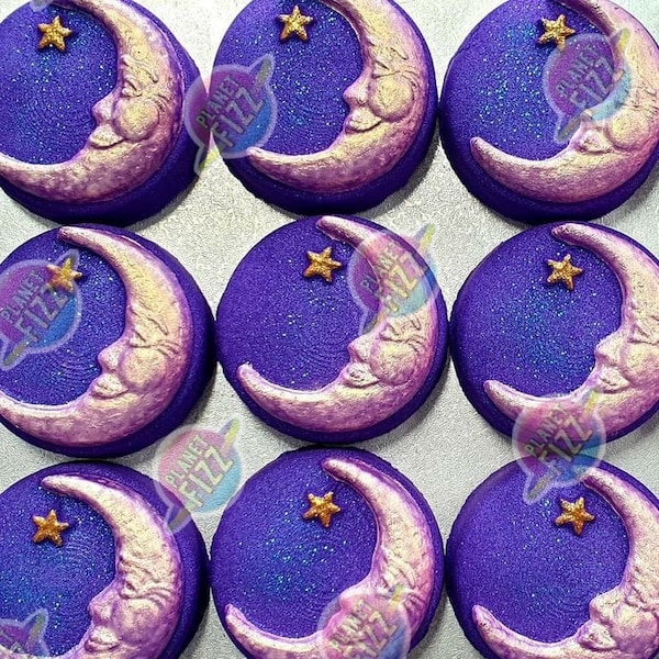 MOULE - Moule en plastique pour bombe de bain Love You To The Moon and Stars - 5 oz CBA - R3B3