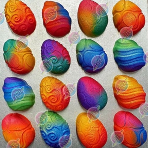 MOLD - LARGE Elegant Egg Collection Bath Bomb Molds