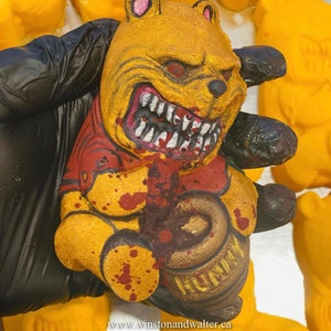 MOLD - Scary Hunny Bear Plastic Bath Bomb Mold