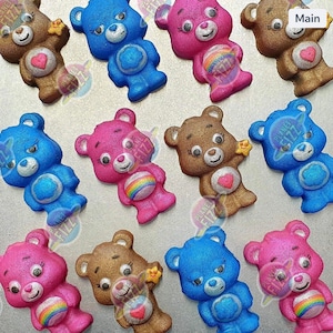 MOLD - Large or Medium - Bear Series Plastic Bath Bomb Mold(s)