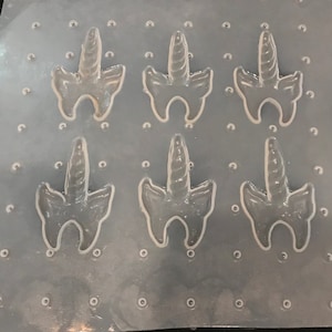 MOLD - Multiple Cavity Unicorn Horn & Ear Combo© Mold