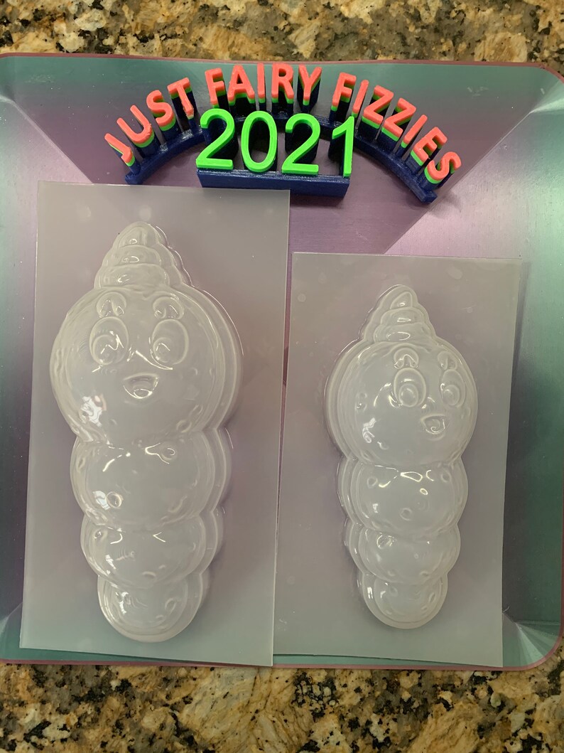 MOLD Large or Medium Tub Turd Plastic Bath Bomb Mold Etsy