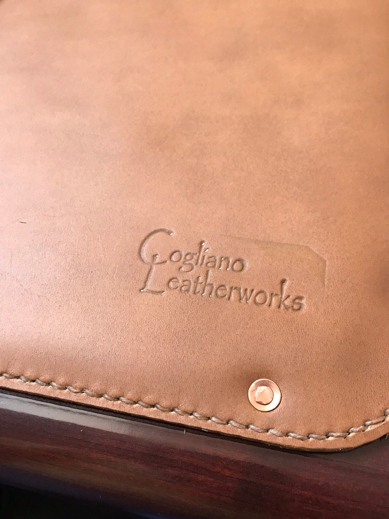 Hand Made Full Grain Leather Desk Pad With Lining. Large Etsy