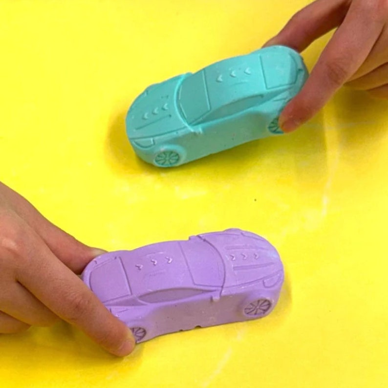 Wee Vroooom Sidewalk Chalk Eco Friendly, Nontoxic, Kids Gift, Present