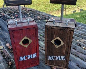 ACME Plunger Detonator Birdhouse