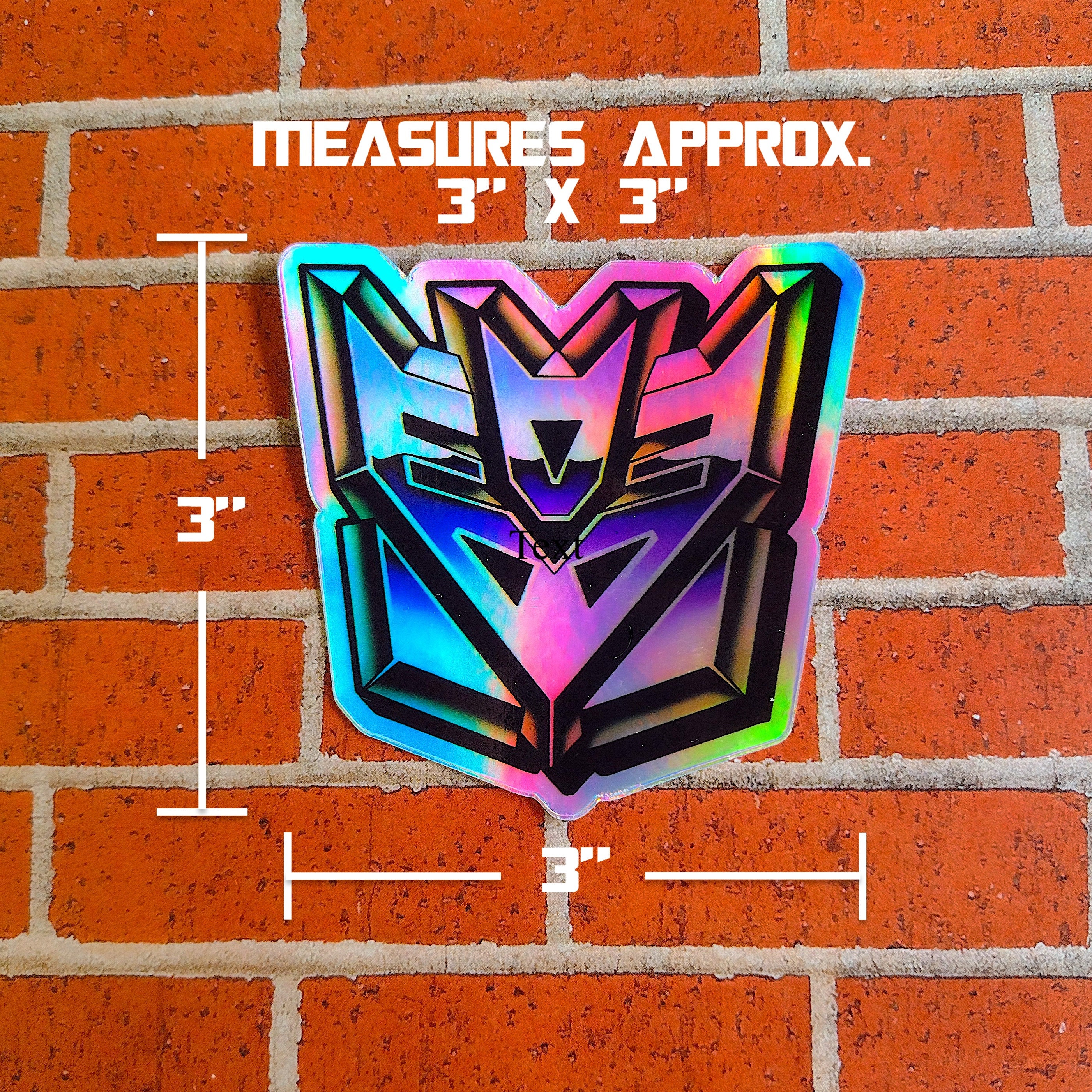 Transformers Holographic Stickers - G1 Holorub Inspired - Etsy