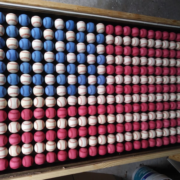 Baseball American Flag *Red Robin Style* (Heirloom Quality)
