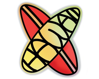 Hawaii Sticker, Calcomanía portátil, Hawaii Stickers