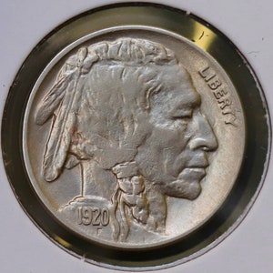 1920 P Buffalo Nickel - Gem BU / MS / UNC