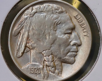 1920 P Buffalo Nickel - Gem BU / MS / UNC