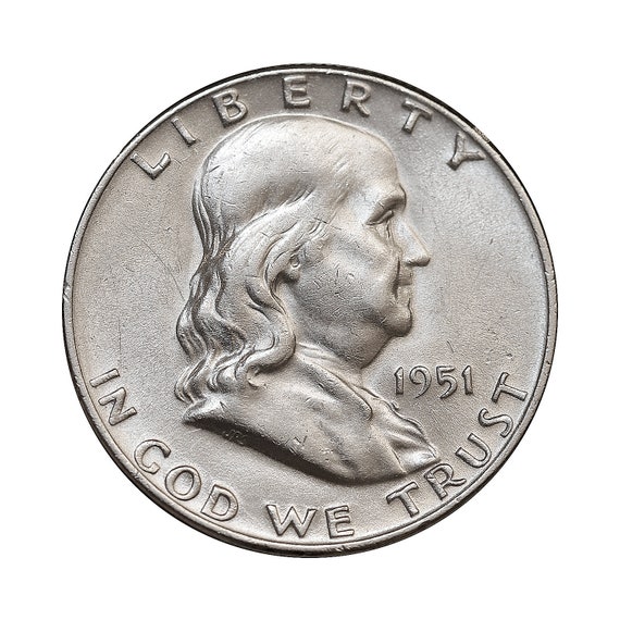 1949-D Franklin Silver Half Dollar BU Uncertified