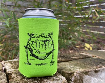 Bouteille Bénéficiant d'un hamac 12 oz. Canette ou bouteille en néoprène Koozie, cadeau, refroidisseur de bière pour le camping, les sports et l'extérieur