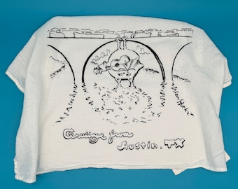 Salutations d'Austin torchon - torchon de cuisine - serviette drôle - torchon - torchon drôle de cuisine - cadeau