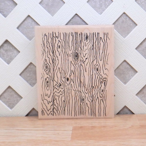 Wood Grain Rubber Stamps Etsy