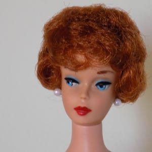 Barbie Silkstone Bubble Cut 1960 Authentique Mattel - Vintage, Avec Vêtements, état D'usage