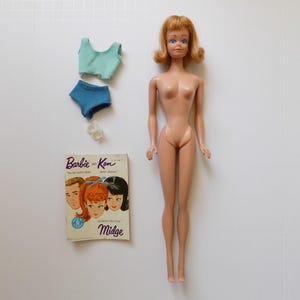 1960 barbie midge doll