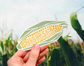 Nebraska Corn State Sticker