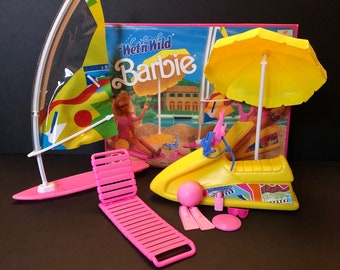 barbie ski set