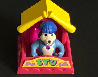1996 Tree-House Gang Stu Flips His Top Littlest Pet Shop 1990's LPS