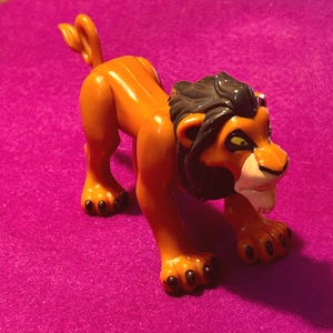 1990s The Lion King Collectibles Burger King Kids Club, 1994 Lion King Scar Action Figure