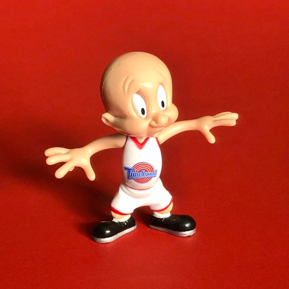 Vintage 1996 Space Jam Elmer Fudd Figure, 2.5 Articulated Elmer  