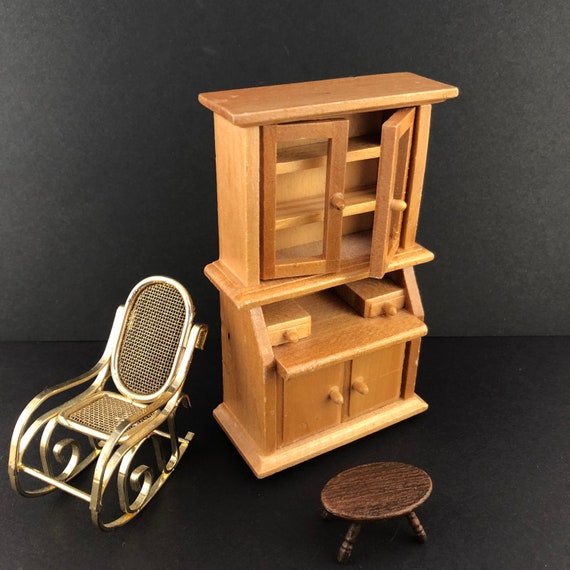 etsy miniature dollhouse furniture