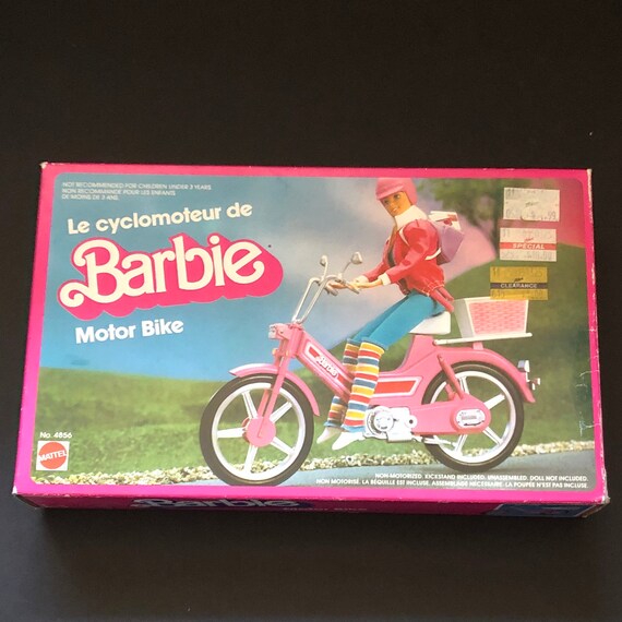 barbie motor bike