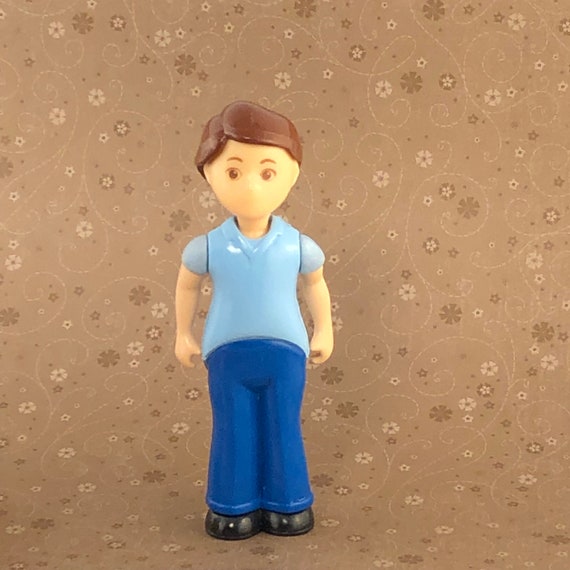 little tikes pink dollhouse with blue roof
