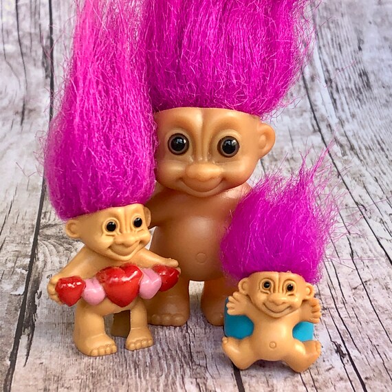 pencil troll dolls