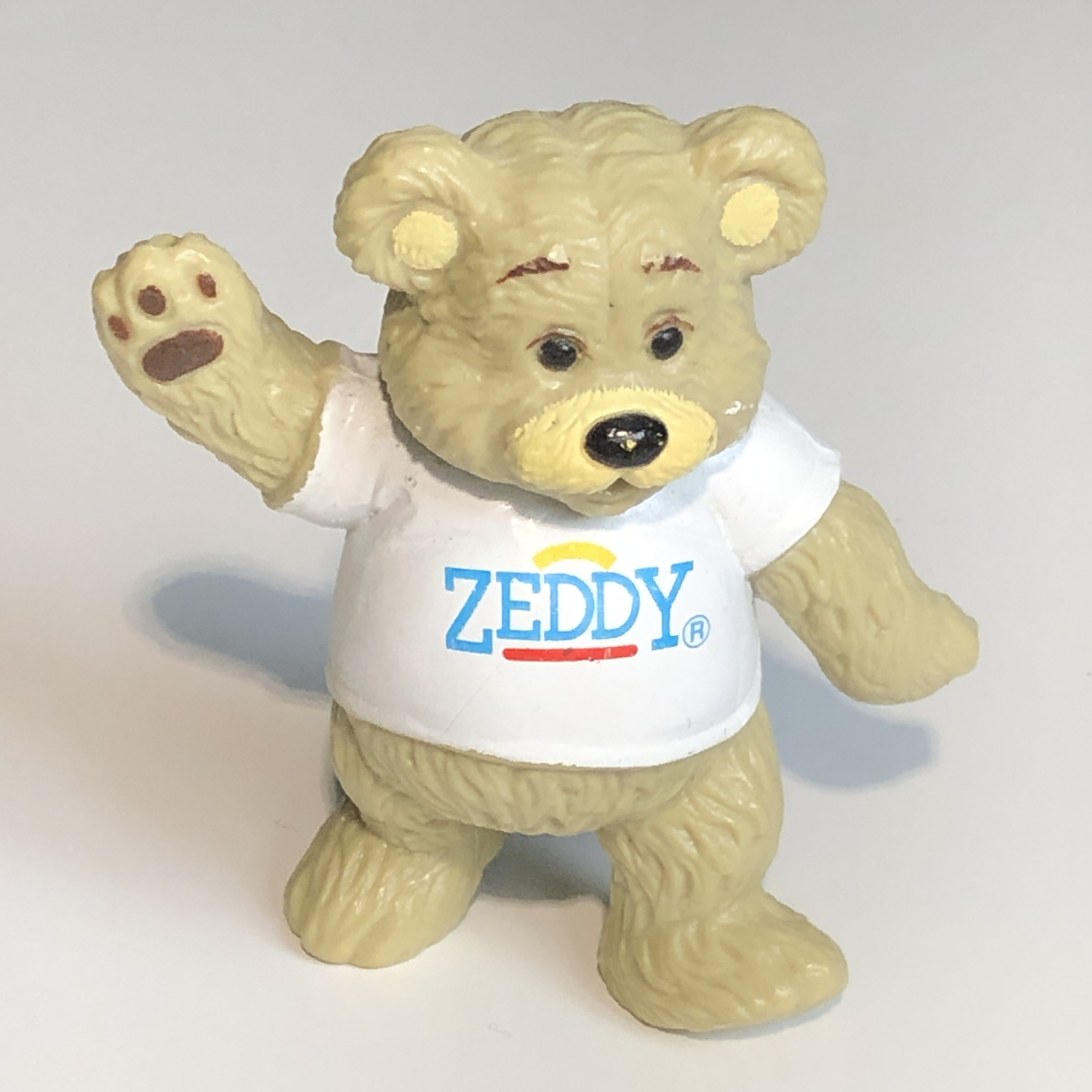 Vintage Zeddy Bear PVC Figurines - 1980s Zellers Mascot - Etsy