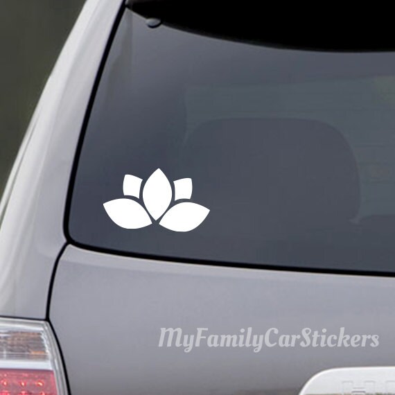 Lotus Decal Vinyl Car Sticker Lotus Car Decal Etsy