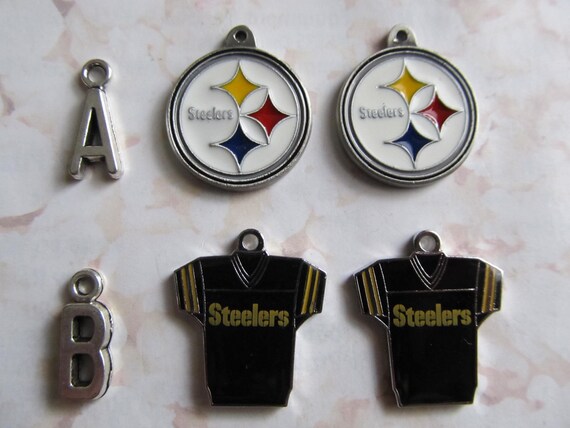 steelers croc charms