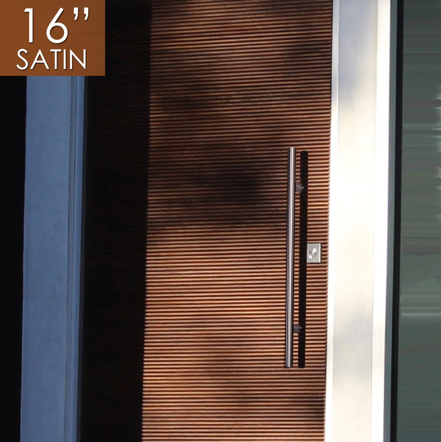 Pull Push Handles for Entrance Entry Front Door, Interior and Exterior