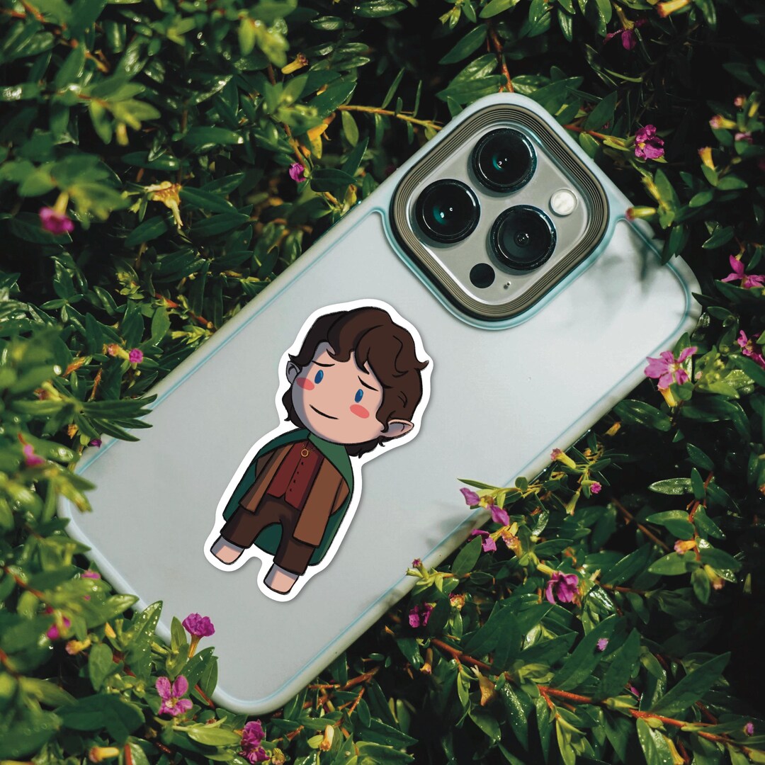 Frodo Sticker Frodo Baggins Sticker | Lord of the Rings Fan Art | Hobbit Laptop Decal ...