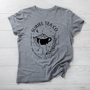 Suriel Tea Co. Shirt Digital Design | ACOTAR, Bookish, BookTok, Suriel, ACOTAR Merch, T-shirt Design, Night Court, Court of Dreams, Prythian