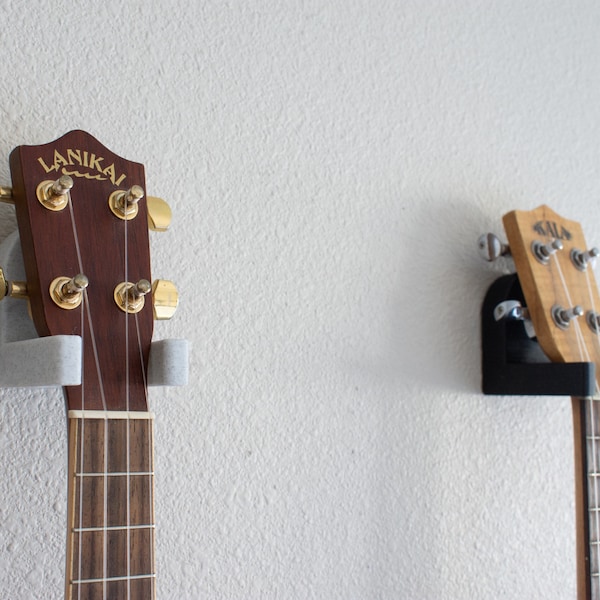 Ukulele Holder, Ukulele Mount, Modern Uke Holder, Ukulele Mount, Ukulele Hanger, Mandolin Hanger, Mandolin Holder, Marble Ukulele Holder