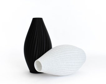 Decorative Vases, 3D Printed Vase, Modern Vase, Sculptural Vase, Shelf Decor