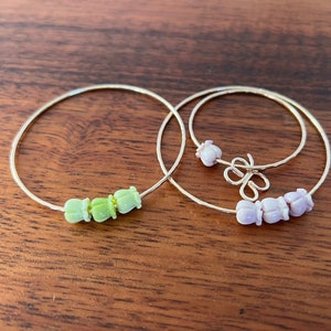 Crown Flower Bangle