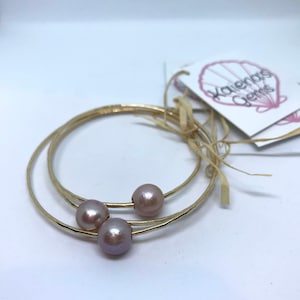 Edison Pearl Bangles